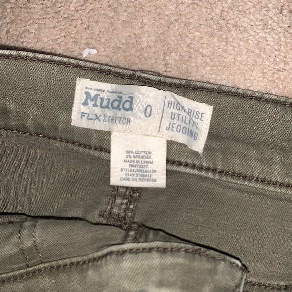 Size 0 high rise utility jeggings - Picture 3 of 3